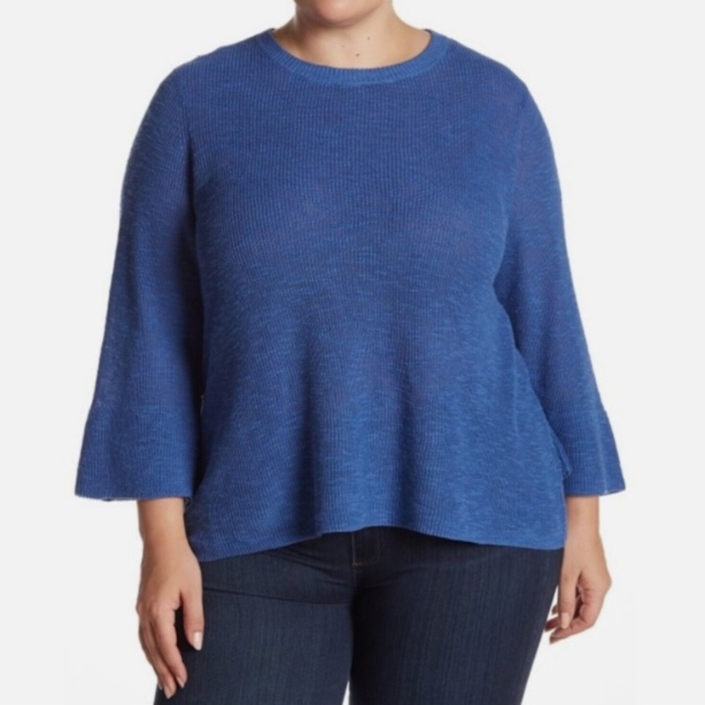 Eileen Fisher Crew Neck Merino Wool Sweater Size 2X